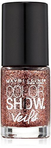 0041554422115 - MAYBELLINE NEW YORK COLOR SHOW VEILS NAIL LACQUER TOP COAT, ROSE MIRAGE, 0.23 FLUID OUNCE