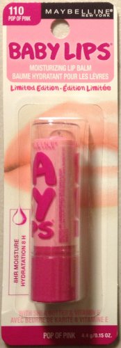 0041554422207 - MAYBELLINE LIMITED EDITION BABY LIPS ~ 110 POP OF PINK
