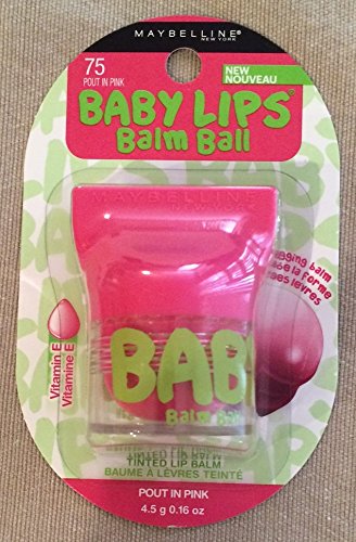 0041554472400 - MAYBELLINE BABY LIPS BALM BALL POUT IN PINK