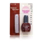 0041554511833 - EVER LIPCOLOR WITH BONUS FOREVER STRONG +IRON NAIL COLOR 02 HEATHER 130 BERRY PERSISTENT