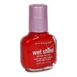 0041554658057 - WET SHINE WET LOOK NAIL COLOR RAINYDAY RED 170