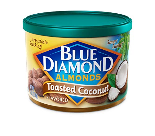 0041570094181 - BLUE DIAMOND ALMONDS-TOASTED COCONUT FLAVOR, 6OZ-PACK OF 6 CANS