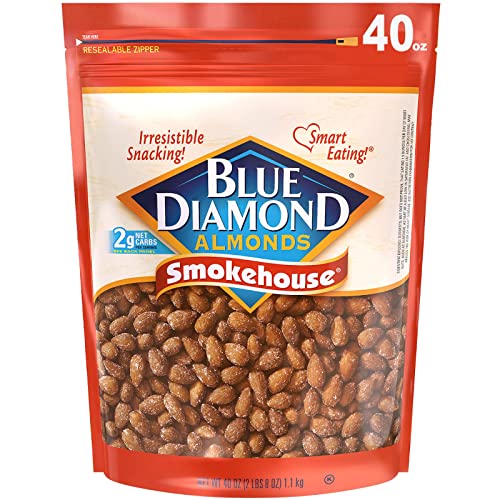 0041570131237 - BLUE DIAMOND ALMONDS, SMOKEHOUSE, 40 OUNCE (PACK OF 1)