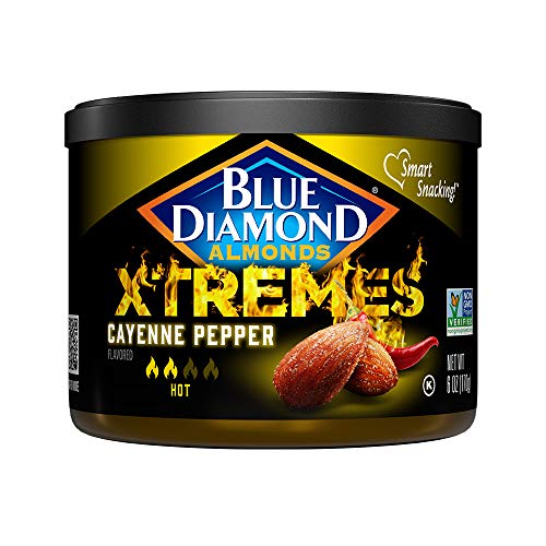 0041570144657 - BLUE DIAMOND ALMONDS, XTREMES FLAVORED, CAYENNE PEPPER, 6 OUNCE