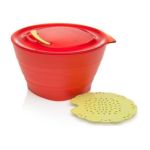 0041604234552 - COLLAPSIBLE STEAMER SET LUNCH SIZE TOMATO 1 SET