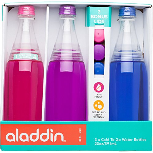 0041604295928 - ALADDIN CAFÉ TO-GO 20-OUNCE WATER BOTTLE 3-PACK