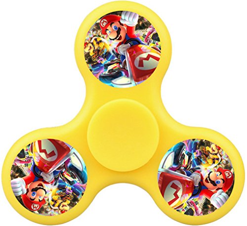 0041665171605 - M.Z TRI-SPINNER FIDGET TOY HAND SPINNER NEW ROTARY-HAND TOYS PROVIDE A NEW KIND OF REVOLVING TOY FOR CHILDREN AND ADULTS(MARIO KART 8)