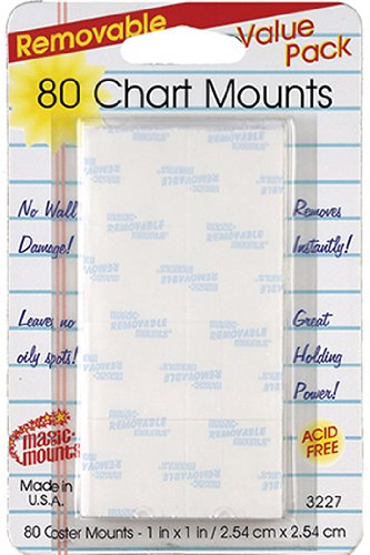 0041714032277 - 80 CHART MOUNTS--REMOVABLE, 1