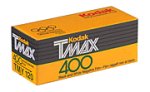 0041771222536 - KODAK T-MAX 400 SPEED 24 EXPOSURE PROFESSIONAL BLACK & WHITE 35MM FILM
