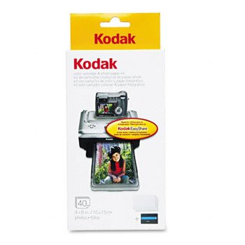 0041771231347 - KODAK EASYSHARE COLOR CARTRIDGE AND PHOTO PAPER KIT KIT, PAPER / CART, WE 0620B015 (PACK OF4)