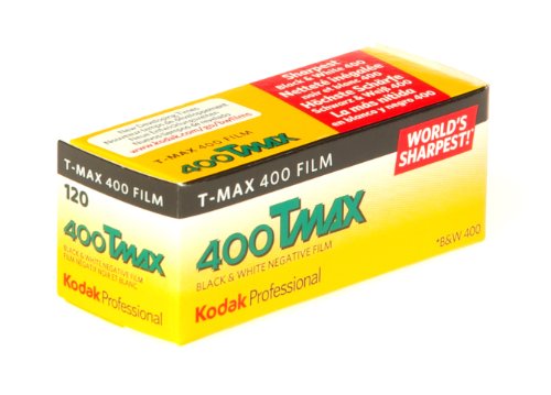 0041771695569 - KODAK 400 TMAX PROFESSIONAL ISO 400, 120MM, BLACK AND WHITE FILM