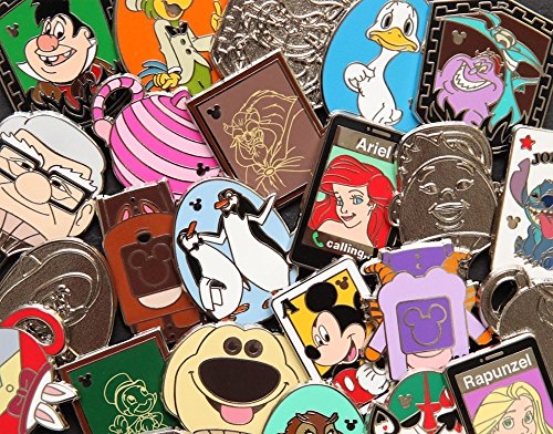 0041966995450 - DISNEY TRADING PINS OFFICIAL LOT OF 25 STARTER SET 100% AUTHENTIC DISNEY PINS
