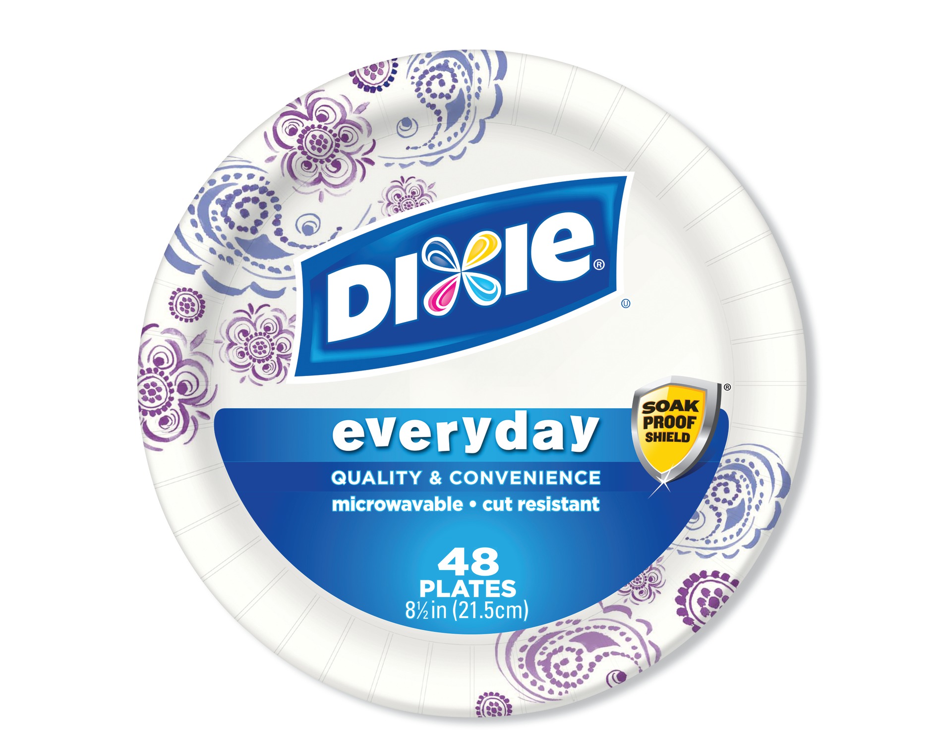 0042000151214 - PAPER PLATES 8-1/2 INCH 48 CT.