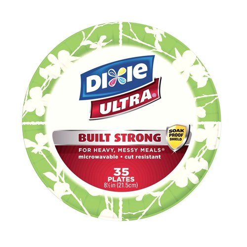 0042000156547 - DIXIE ULTRA 8-1/2 INCHES PLATE, 35-COUNT (PACK OF 3)