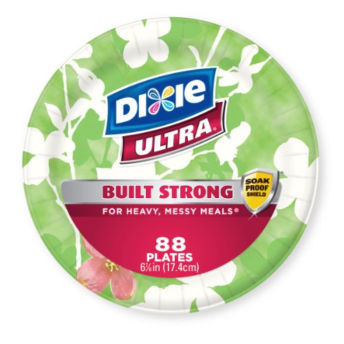 0042000172516 - DIXIE ULTRA FAMILY PLATE - 6.875 IN - 88 PACK