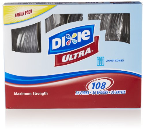 0042000750332 - DIXIE« ULTRA CUTLERY COMBO 108 COUNT