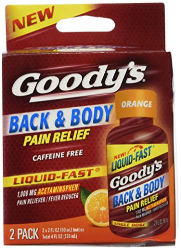 0042037108731 - GOODY'S BACK AND BODY RELIEF SHOT, 2 COUNT