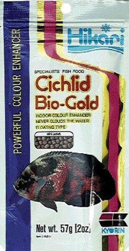 0042055152112 - HIKARI SALES U.S.A,INC - CICHLID BIO-GOLD PLUS (MINI 2 OZ) CTG: AQUATIC PRODUCTS - AQUATICS - FISH FOOD/FEEDERS