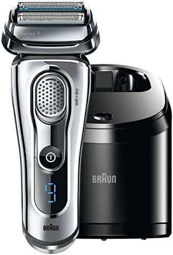 4210201084631 - BRAUN SERIES 9-9095CC WET AND DRY ELECTRIC SHAVER WITH CLEANING CENTER