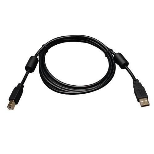 0042111531028 - TRIPP LITE USB 2.0 HI-SPEED A/B CABLE WITH FERRITE CHOKES (M/M) 3-FT. (U023-003)