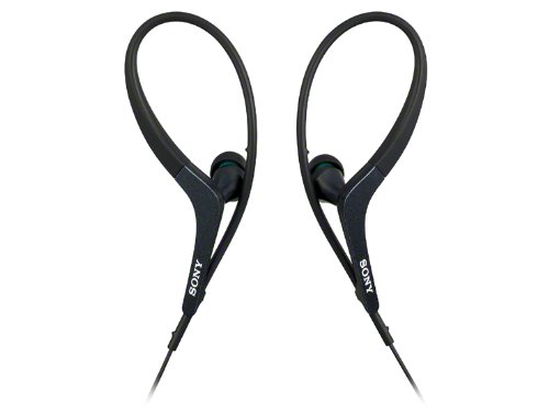 0042111741038 - SONY NEW MDR-AS400EX SPORTS IN-EAR HEADPHONE - BLACK (JAPAN MODEL)