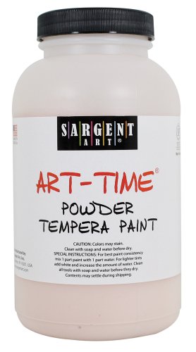 0042229271878 - SARGENT ART 22-7187 1-POUND ART TIME POWDER TEMPERA, PEACH