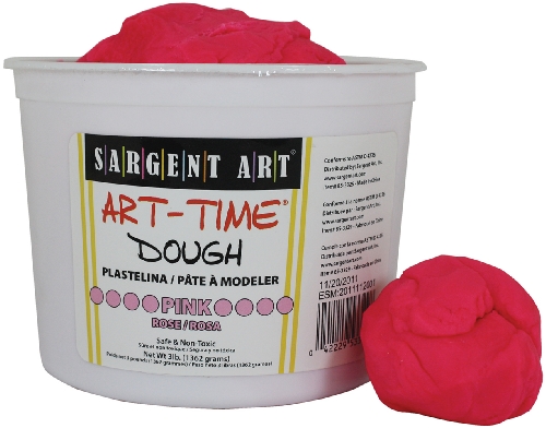 0042229533297 - SARGENT ART 85-3329 3-POUND ART-TIME DOUGH, PINK