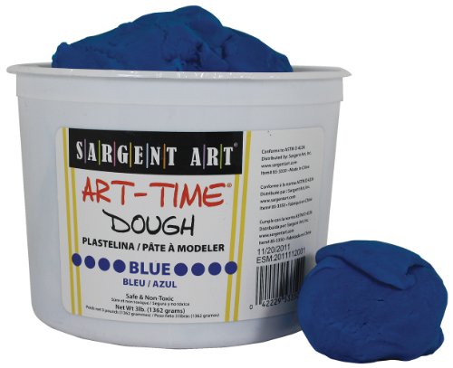 0042229533501 - SARGENT ART 85-3350 3-POUND ART-TIME DOUGH, BLUE