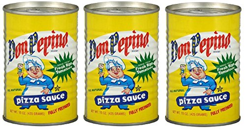 0042283290044 - DON PEPINO ORIGINAL PIZZA SAUCE (PACK OF 3) 15 OZ CANS