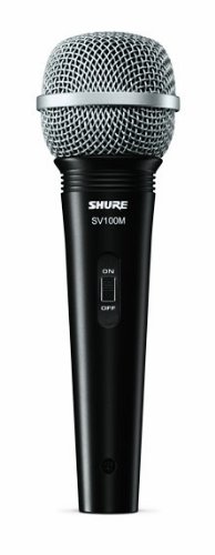 0042406186728 - SHURE SV100-WA CARDIOID DYNAMIC MICROPHONE, WITH ON-OFF SWITCH, XLR-1/4 CA