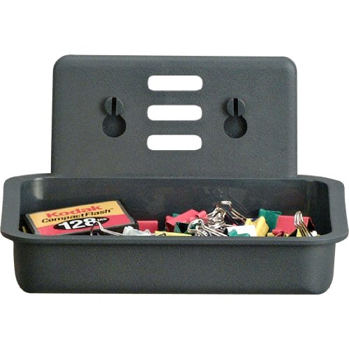 0042491290621 - OFFICEMATE VERTICALMATE CUBICLE UTILITY TRAY, 5.5 X 3 X 3.375 INCHES, CHARCOAL