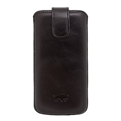 4251042582313 - SOLO PELLE IPHONE 6/6S LEATHER CASE COVER MULTY GENUINE LEATHER. PREMIUM ACCESSORY FOR THE ORIGINAL APPLE IPHONE 6/6S (BLACK)