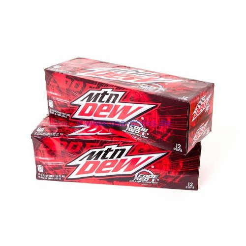4260209328220 - MOUNTAIN DEW CODE RED SODA 12OZ CAN (PACK OF 24)