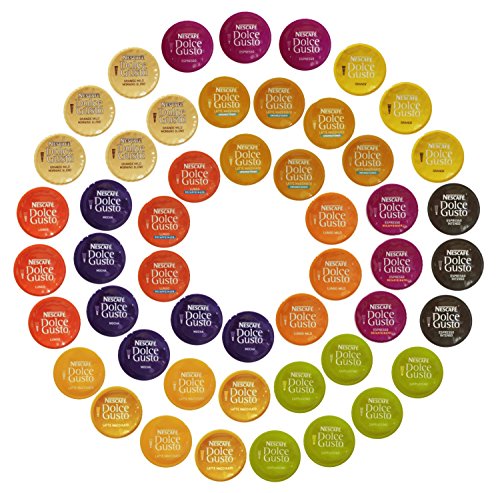 4260226627320 - NESCAFÉ DOLCE GUSTO CAPSULES ALL-INCLUSIVE SET, 50 CAPSULES - VARIETY PACK - GIFT WRAP AVAILABLE!
