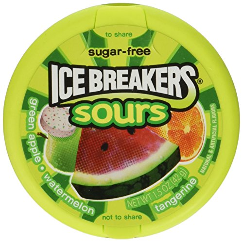 4260266463483 - ICE BREAKERS SOURS, SUGAR-FREE, ASSORTED, 1.5 OZ