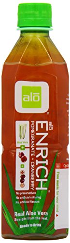 4260280930015 - ALO ENRICH ALOE, POMEGRANATE AND CRANBERRY 500 ML (PACK OF 12)