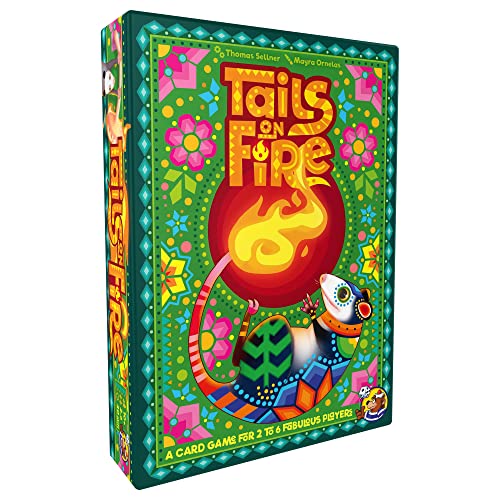 4260664070887 - HEIDELBAR GAMES: TAIL ON FIRE, A VERY INTERACTIVE CARD GAME FOR 2-6 PLAYERS IN WHICH CHOSING THE BEST 3 CARDS FOR ONE ROUND BECOMES AN EXCITING DILEMMA, AGES 10+, 20 MINS