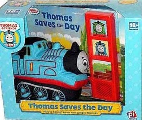 0042799711613 - THOMAS SAVES THE DAY PLUSH TOY WITH PLAY-A-SOUND BOOK
