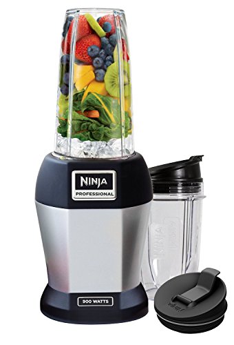 0042822107185 - NUTRI NINJA 900-WATT PRO SINGLE SERVE BLENDER KITCHEN SYSTEM WITH 2 CUPS AND PRO EXTRACTOR BLADE, (CERTIFIED REFURBISHED)
