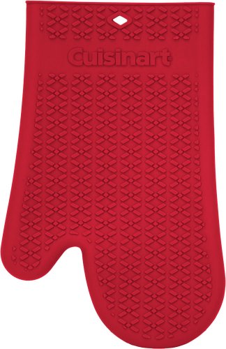 0042887216280 - CUISINART SILICONE OVEN MITT, RED