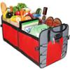 0042899193586 - HIGHLAND 2 POCKET TRUNK ORGANIZER, RED AND GRAY