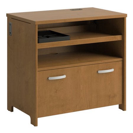 0042976010836 - INDUSTRIES ENVOY TECH LATERAL FILE CABINET IN NATURAL CHERRY