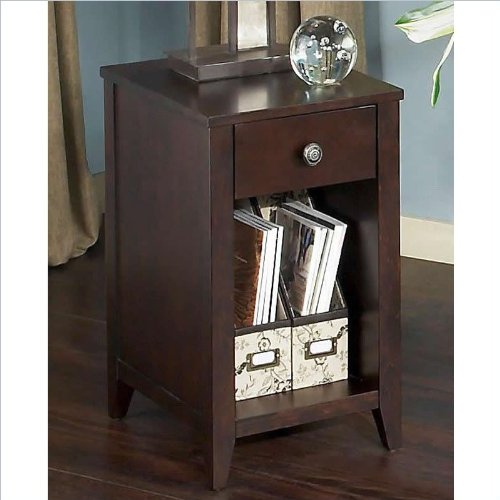 0042976506476 - KATHY IRELAND OFFICE BY BUSH FURNITURE GRAND EXPRESSIONS END TABLE, WARM MOLASSES