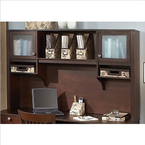 0042976506551 - KATHY IRELAND OFFICE BY BUSH FURNITURE GRAND EXPRESSIONS 66-INCH HUTCH, WARM MOLASSES