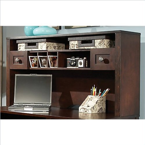 0042976506568 - KATHY IRELAND OFFICE BY BUSH FURNITURE GRAND EXPRESSIONS 48-INCH HUTCH, WARM MOLASSES
