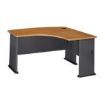 0042976574222 - OFFICEPRO RIGHT L-BOW DESK NATURAL CHERRY WC57422