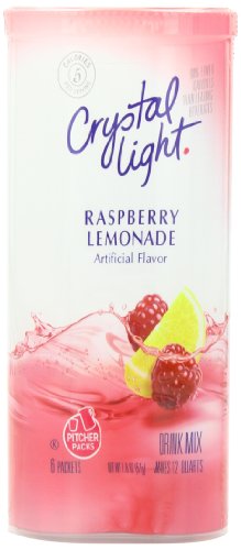0043000031308 - CRYSTAL LIGHT RASPBERRY LEMONADE DRINK MIX (MAKES 12-QUARTS), 1.8 OUNCE CANISTERS (PACK OF 12)