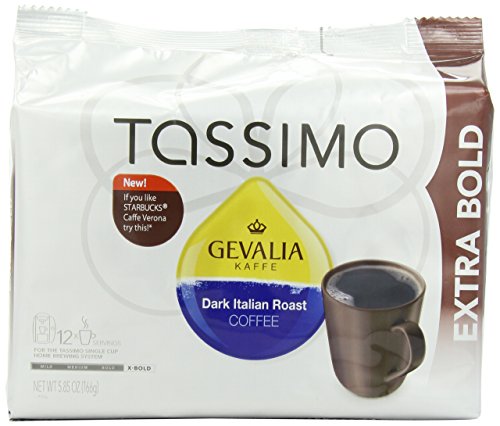 0043000043950 - DARK ITALIAN ROAST COFFEE EXTRA BOLD T DISCS FOR TASSIMO BREWERS