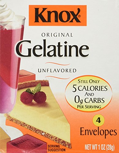 0043000048689 - KNOX GELATINE UNFLAVORED, 4 COUNT (NET WT. 1 OUNCE)