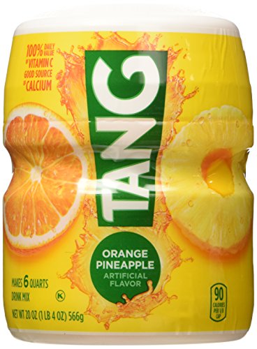 0043000059050 - TANG, ORANGE PINEAPPLE, POWDERED DRINK MIX, 20OZ CONTAINER (PACK OF 2)